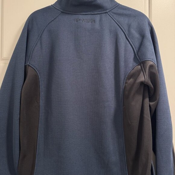 Spyder Full Zip Ski Jacket — Blue & Black | Size M (Barely Worn) - Picture 8 of 8